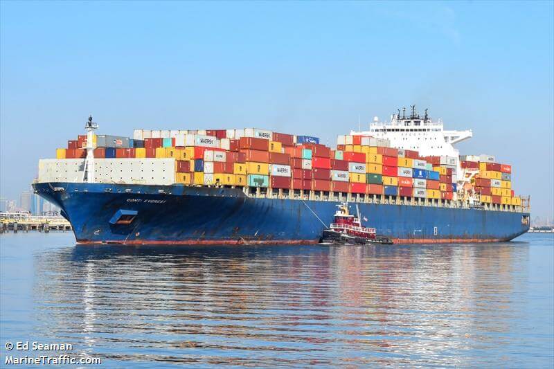 a cargo ship with containers