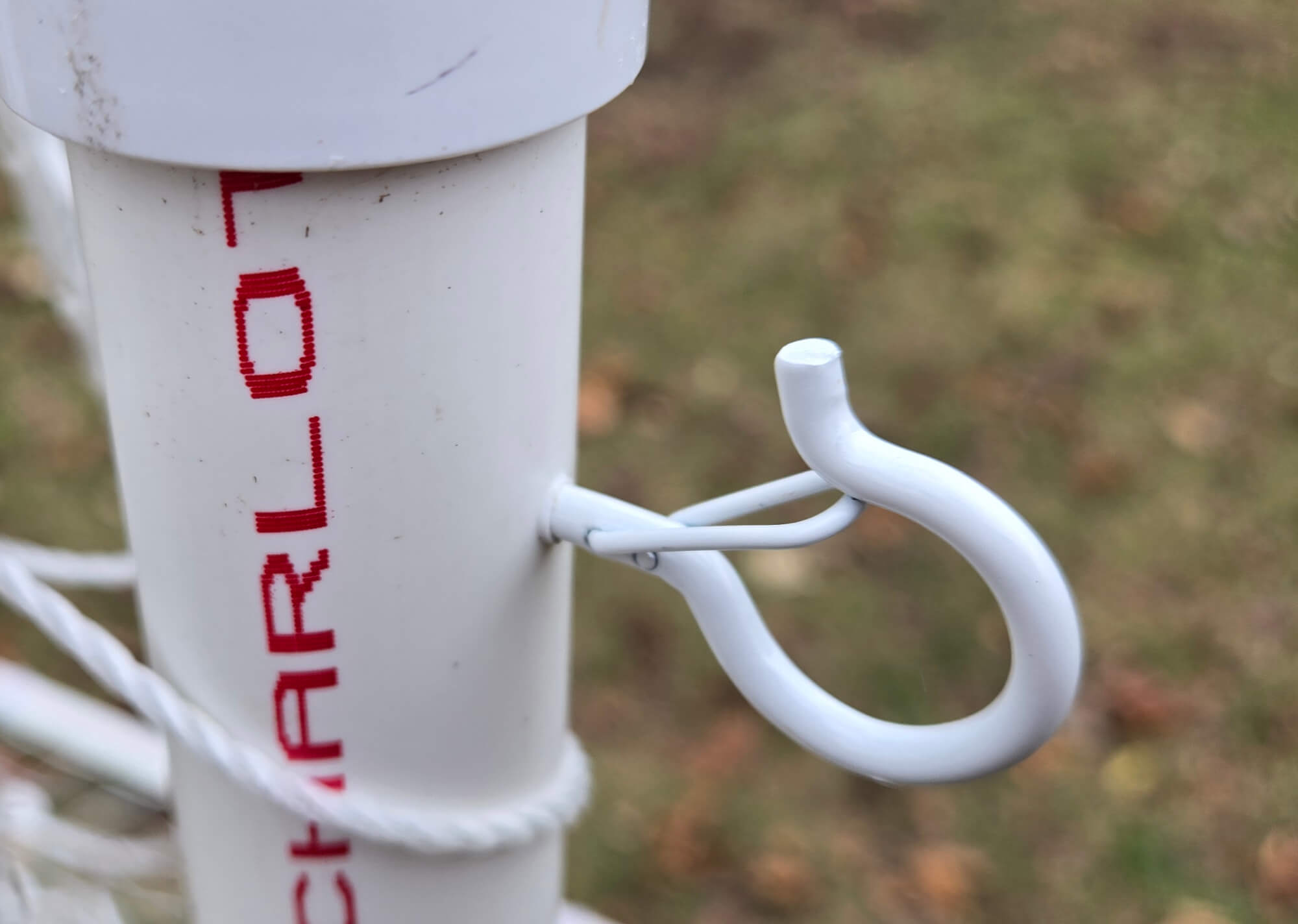 hook for locking pins